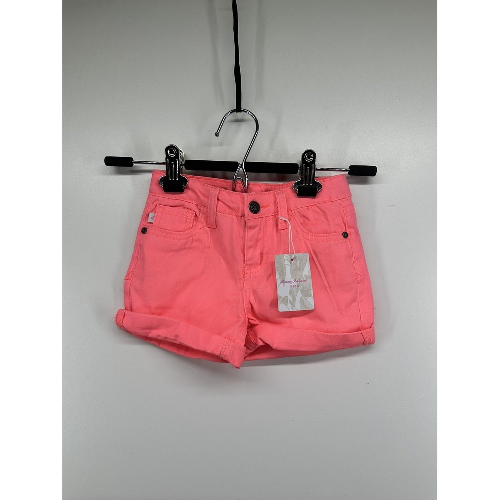 Tommy Bahama Girls Neon Pink‎ Pop Shorts Size 5 Stretchy Brand New